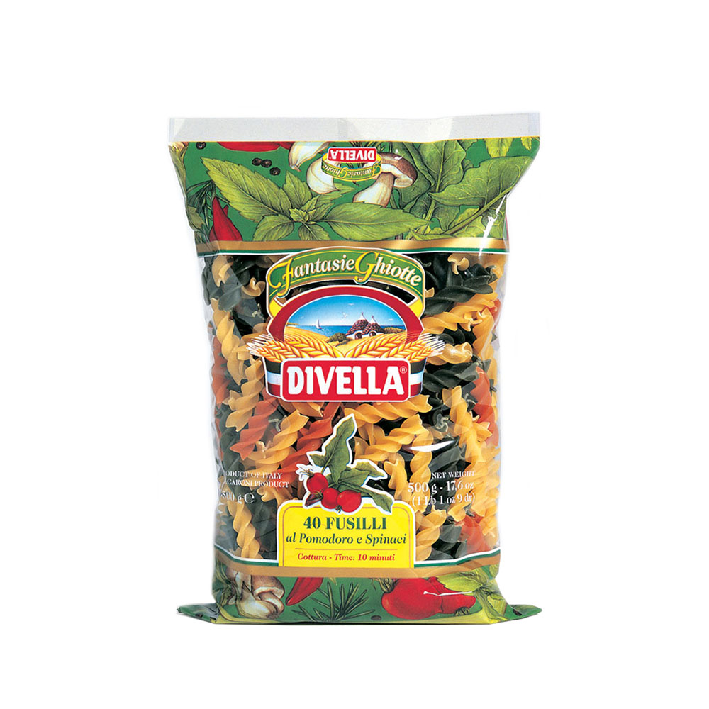 40 – Tomato & Spinach Fusilli