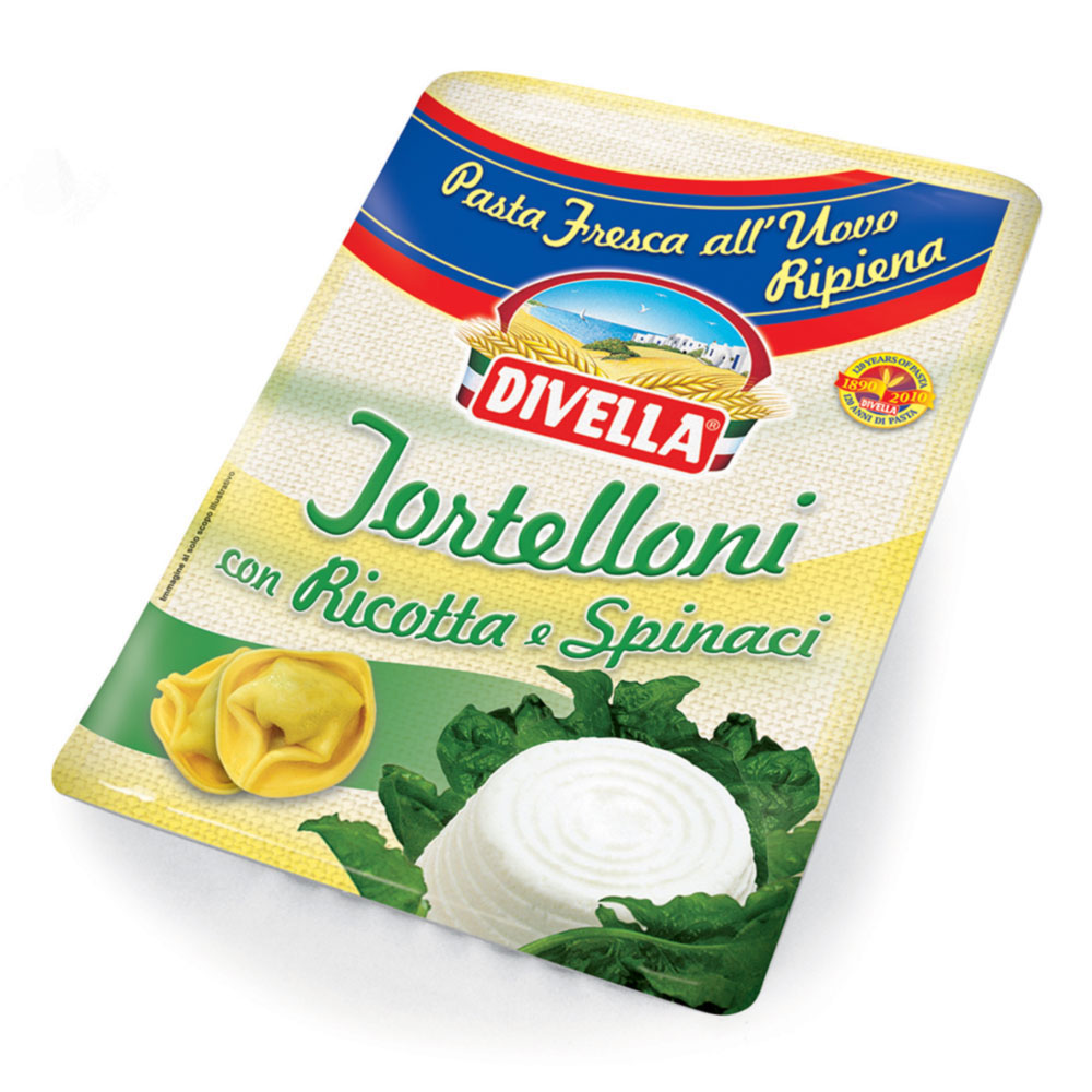 Tortelloni ricotta cheese & spinach