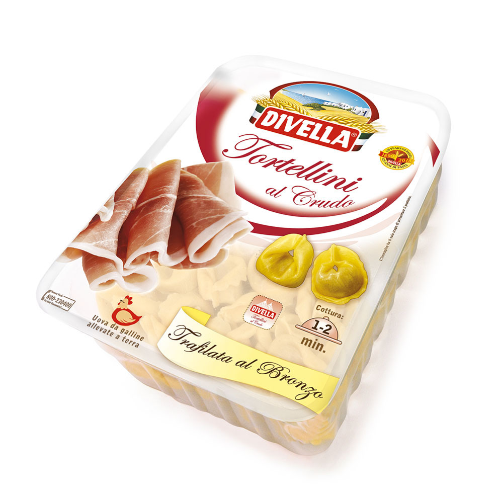 Bronze Extruded Tortellini with Ham