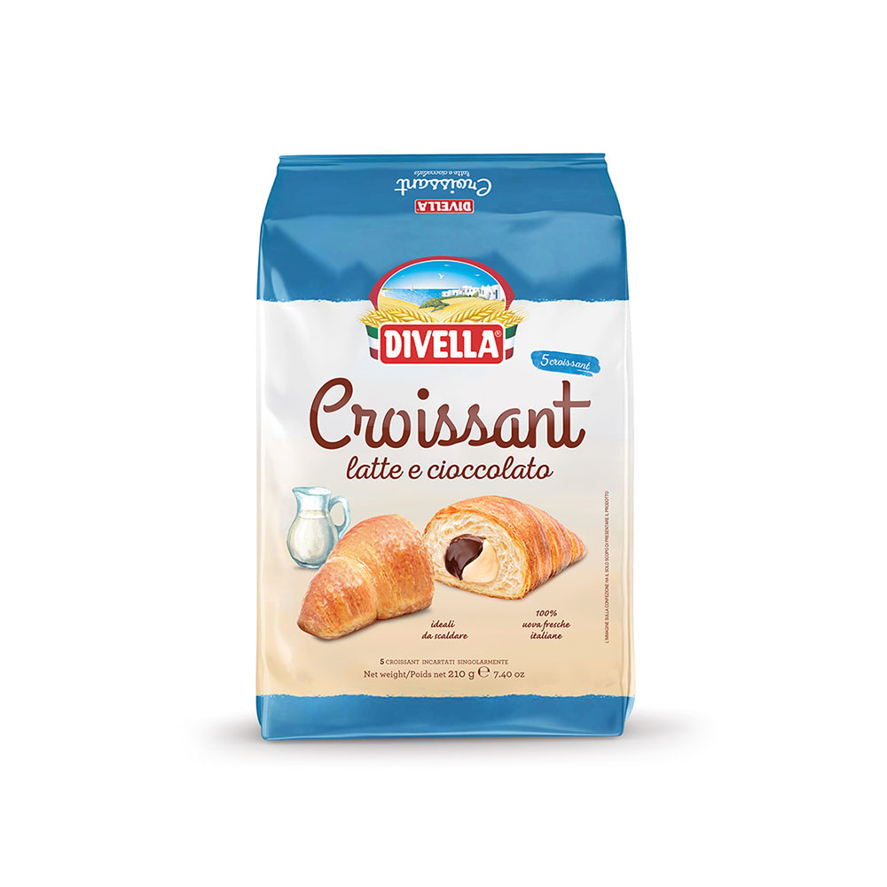 Croissants bigusto Latte e Cioccolato 5 pezzi