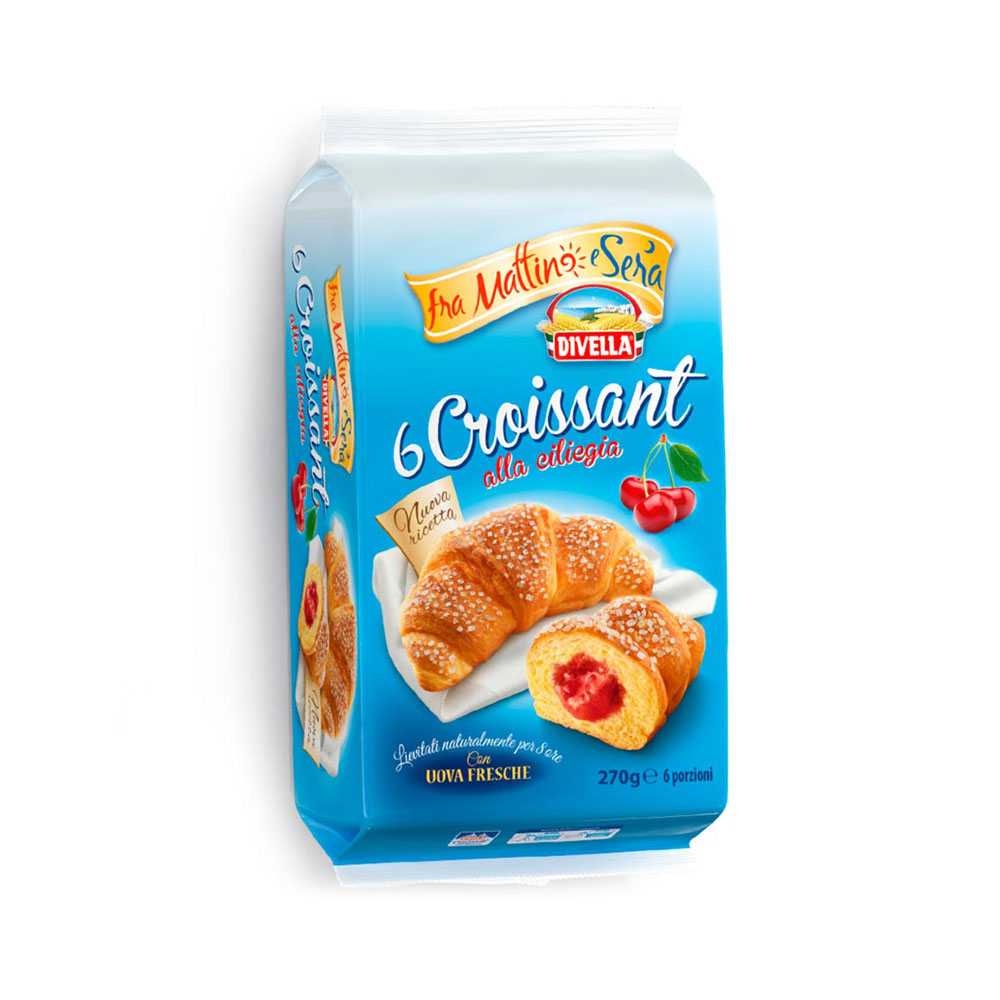 Croissants alla Ciliegia 6 pezzi