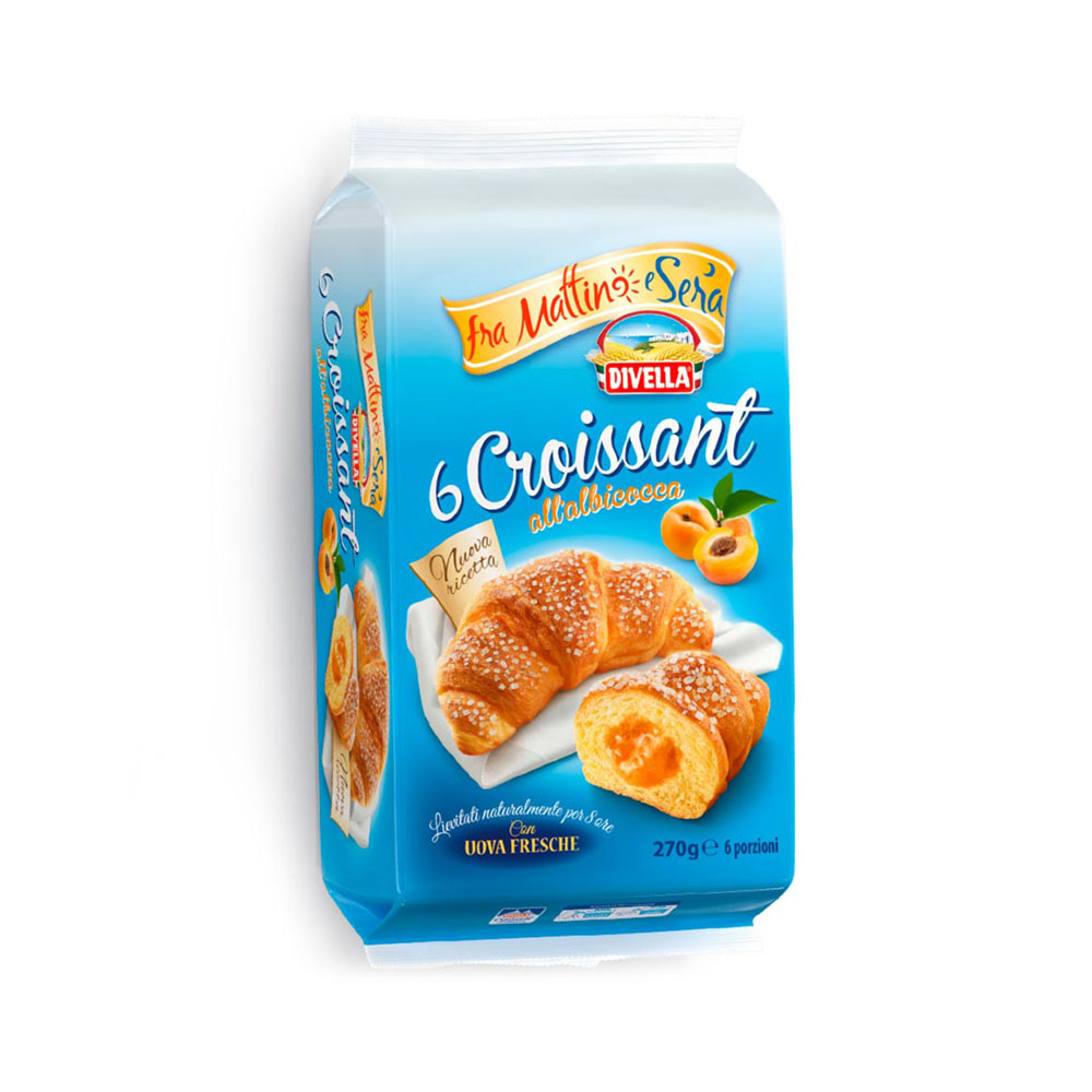 Apricot Croissants 6 pcs