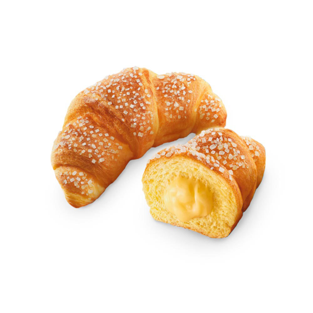 Croissants con Crema Pasticcera 6 pezzi