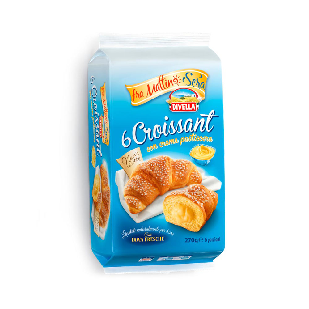 Cream Croissants 6 pcs