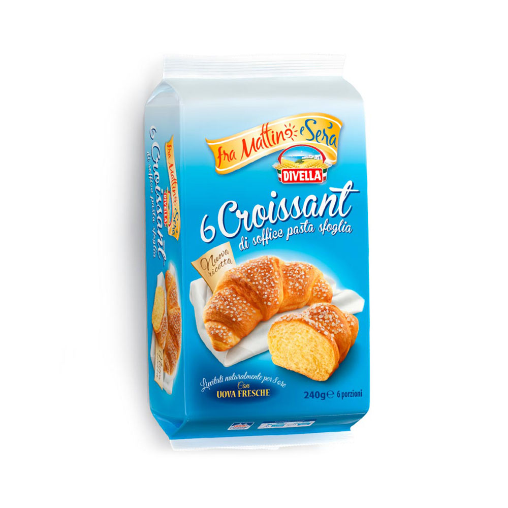 Croissants di Soffice Pasta Sfoglia 6 pezzi