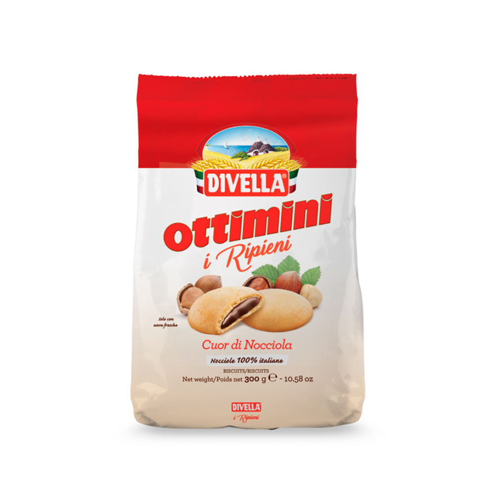 Ottimini “i Ripieni” with Hazelnut Filling