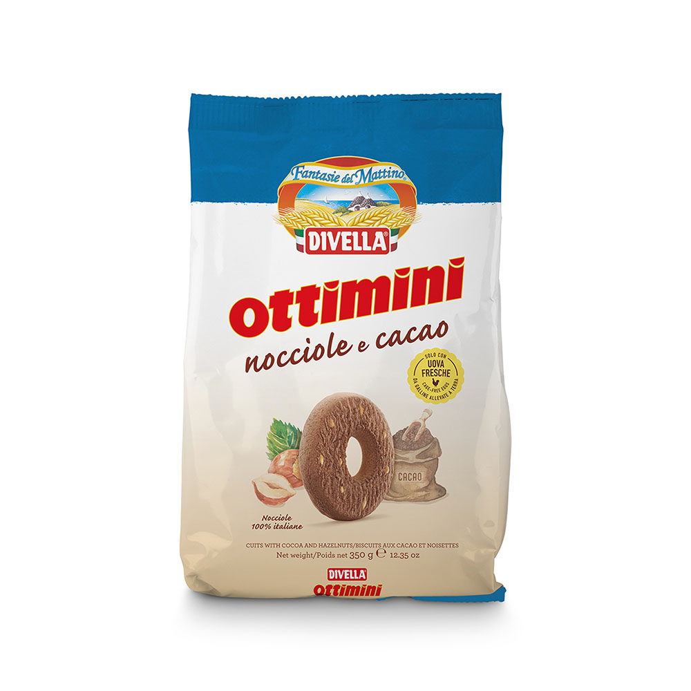 Chocolate Ottimini with Hazelnuts