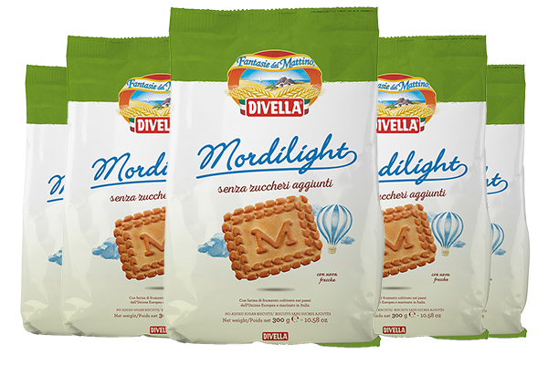 Biscotti senza Zuccheri aggiunti Mordilight - Divella