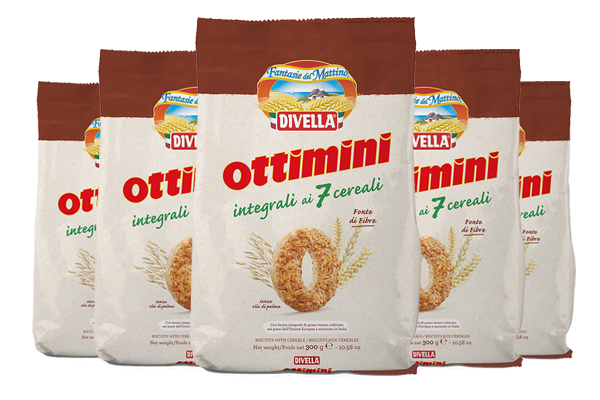 Biscotti Ottimini Croccanti Integrali ai 7 cereali