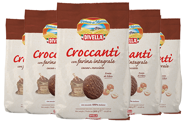 Biscotti Croccanti Integrali con Cacao e Nocciole
