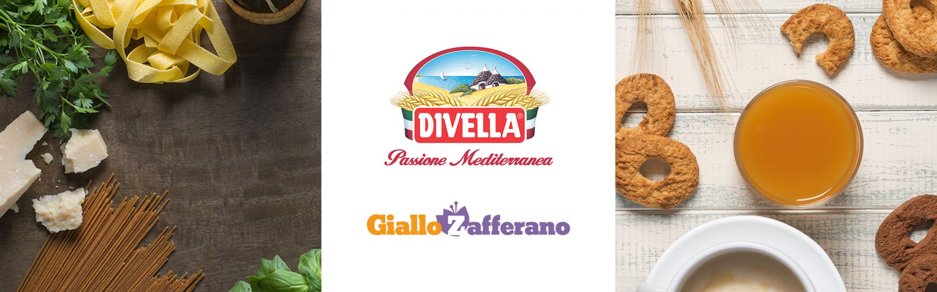 Divella pasta & biscuits in Giallo Zafferano recipes