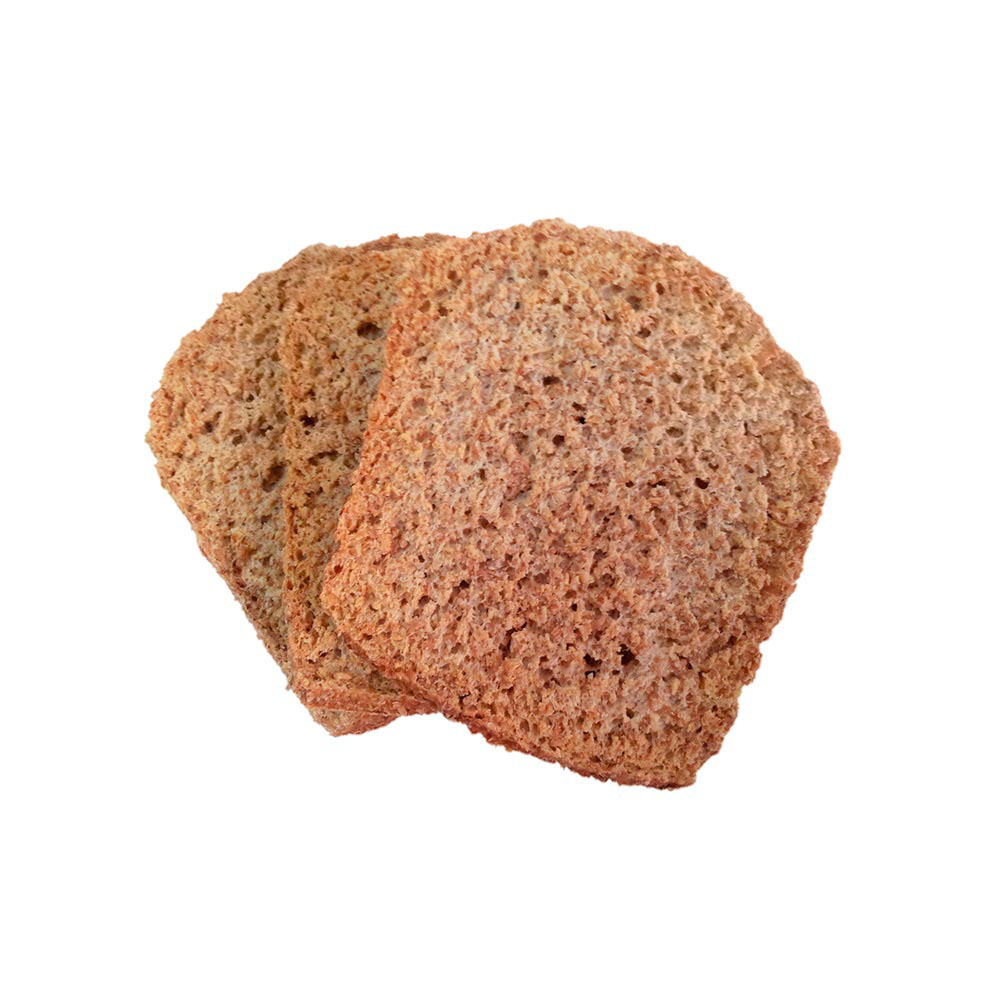 Whole wheat flour toasted bread pancrostino