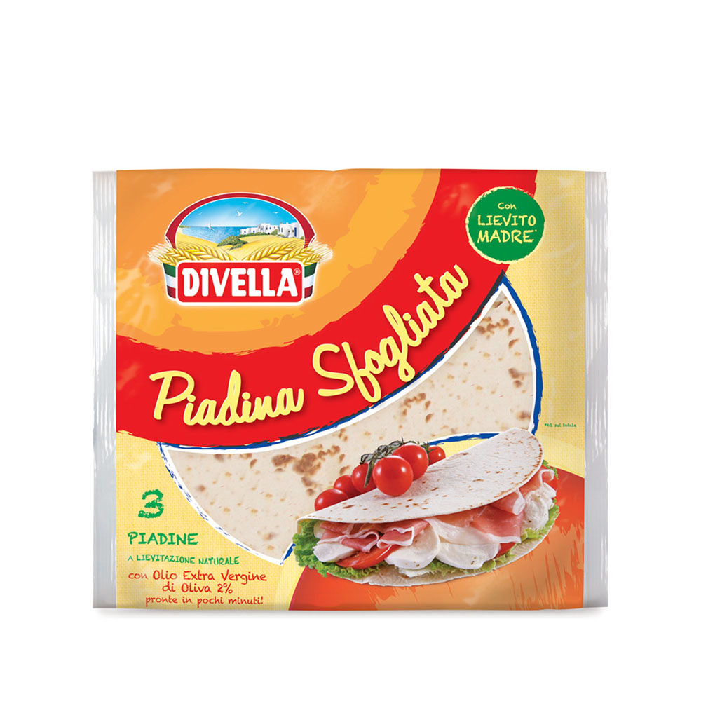 Piadina Sfogliata con Olio d’Oliva