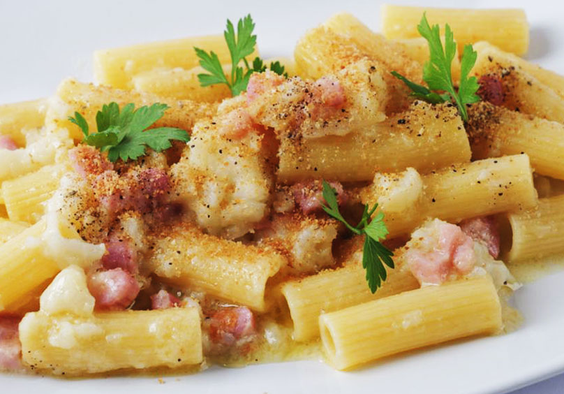 Rigatoni con cavolfiore alla pugliese