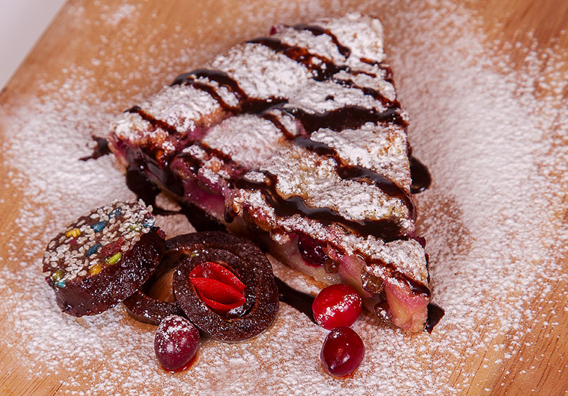 Torta al cioccolato con amarene