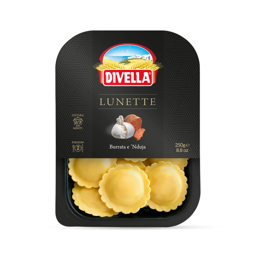 Lunette with Burrata and N’duja