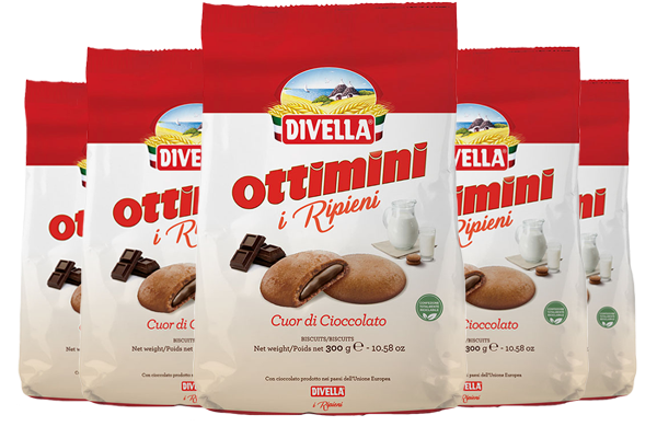 Ottimini “i Ripieni” with Chocolate Filling