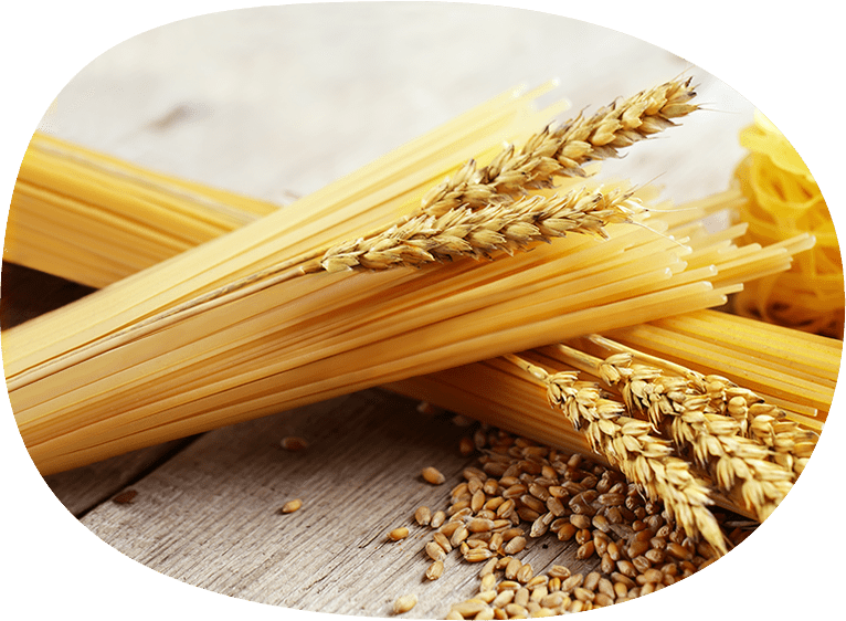 Image of spaghetti and wheat