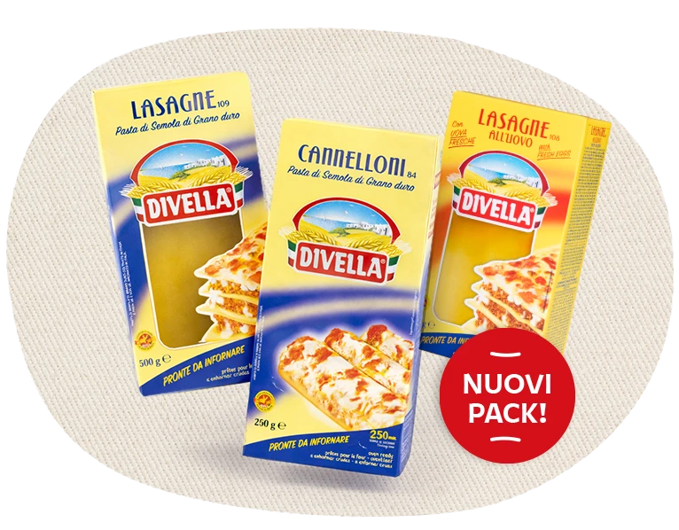 Divella-nuovo-pack-cannelloni-e-lasagne Lasagne e cannelloni Divella: nuova veste, la passione di sempre.